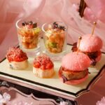 「桜×いちご お花見アフタヌーンティー」イメージ