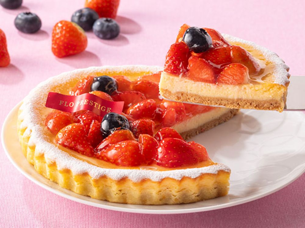 15~17日限定で販売される「苺とブルーベリーのタルト~チーズ~」イメージ