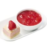 「とろ~りストロベリープリンセット」490円