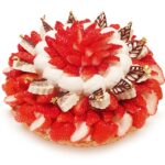 ながの東急店の「長野県 長野ベリーファーム産 いちご『のぞみ』と紅茶ムースのケーキ」1ピース・税込み1,300円