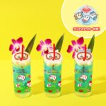 沖縄PARCO CITY店限定「シュノーケルクリームソーダクリアステッカー付き」イートイン・税込み1,430円、テイクアウト・税込み1,404円