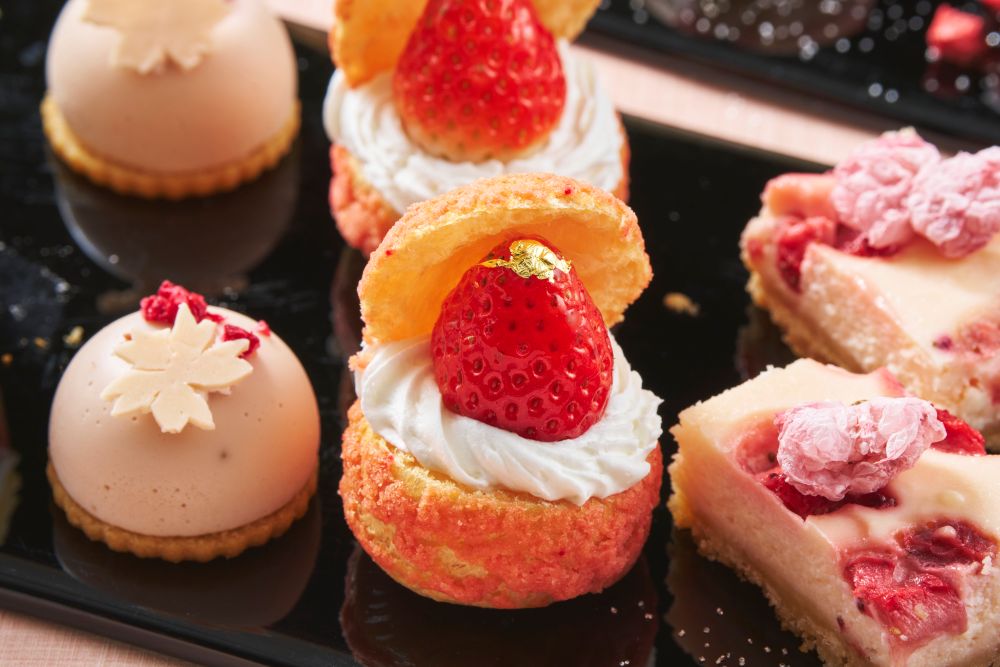 「桜といちごのアフタヌーンティー」イメージ