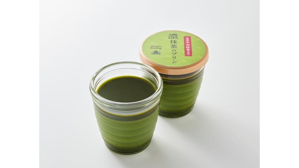 「濃抹茶のプリン（京都宇治抹茶“天緑”使用）」税込み432円