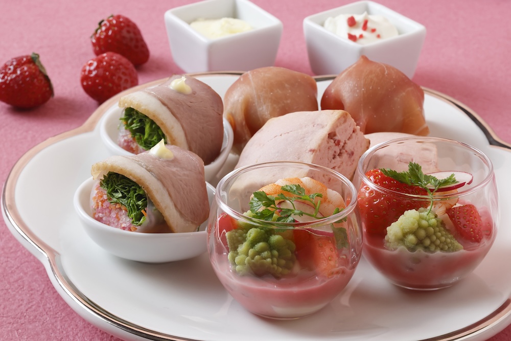 「あまおうアフタヌーンティーセット ～赤い宝石～」イメージ