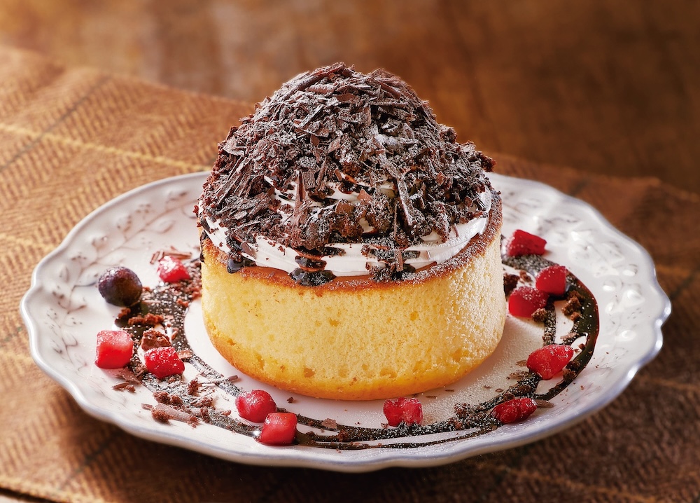 「濃厚ショコラとベリーの窯焼きパンケーキ」税込み658円