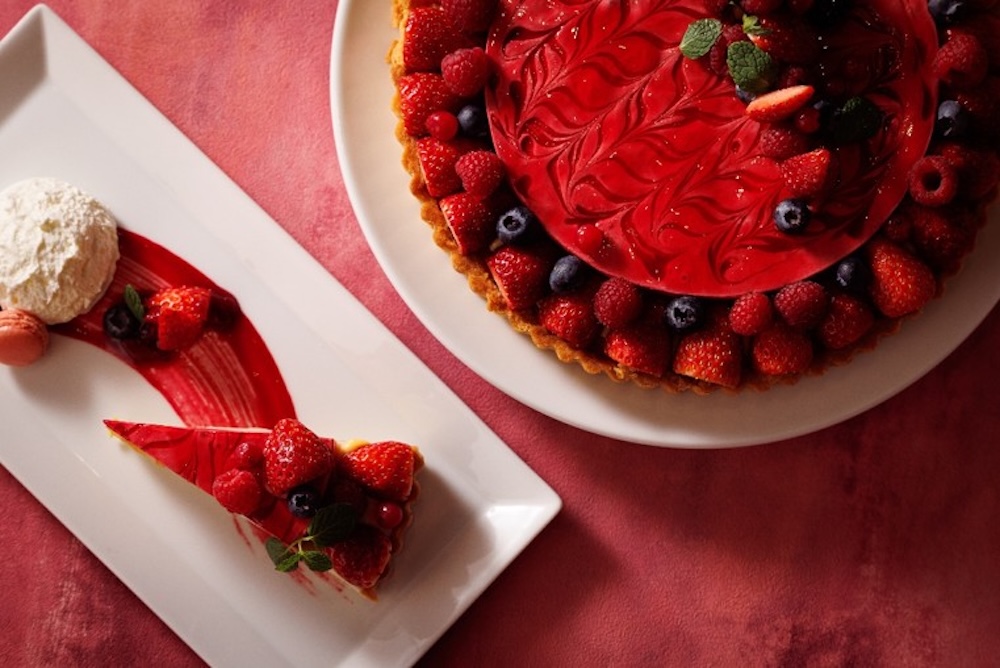 「ラズベリームースタルト ホワイトチョコレートのガナッシュ」イメージ