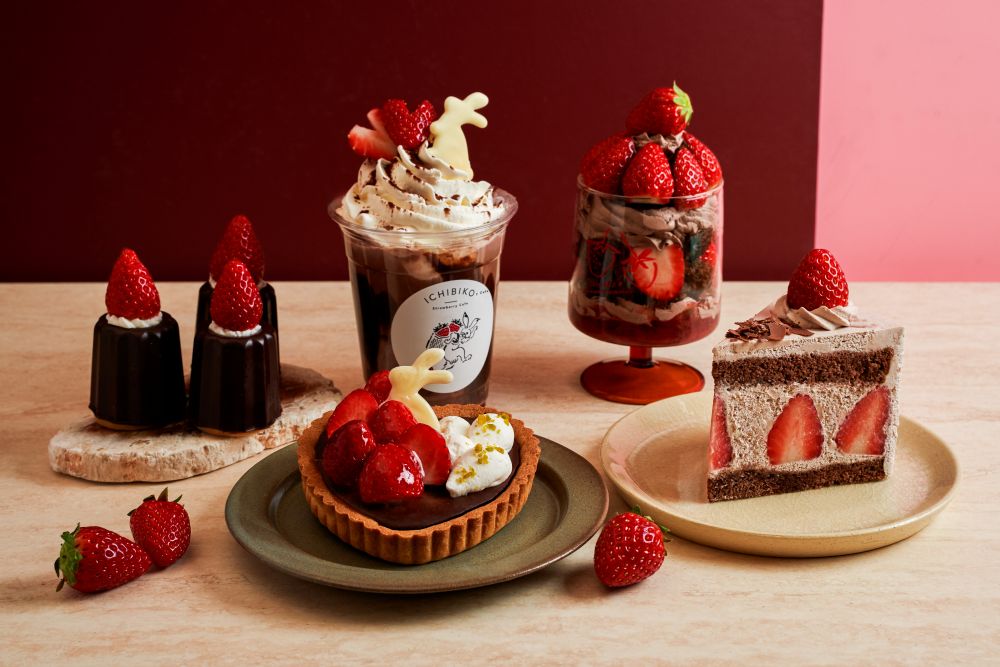 バレンタイン限定スイーツの各種イメージ