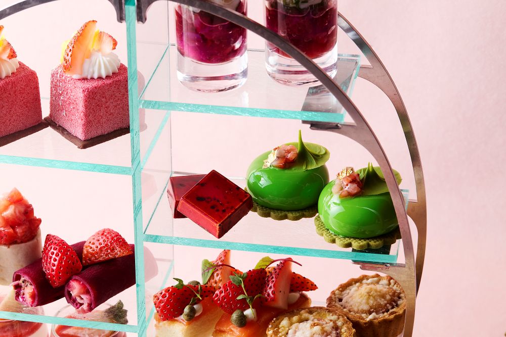 「ストロベリーアフタヌーンティー」税込み6,958円（サービス料含む）