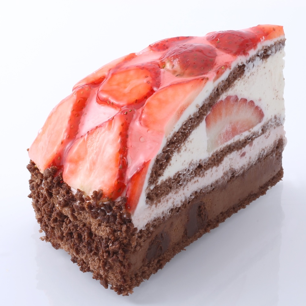 「あまおう苺と生チョコのトルテ／紅ほっぺ苺と生チョコのトルテ」税込み897円