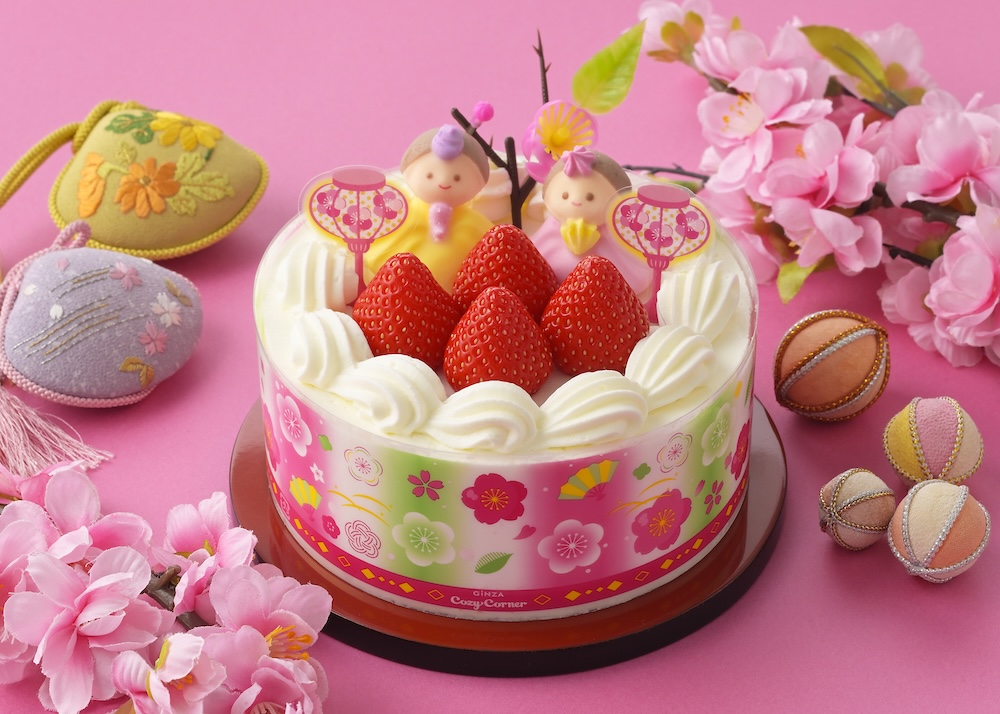 2サイズ展開される「ひなショートデコ」税込み3,132円〜