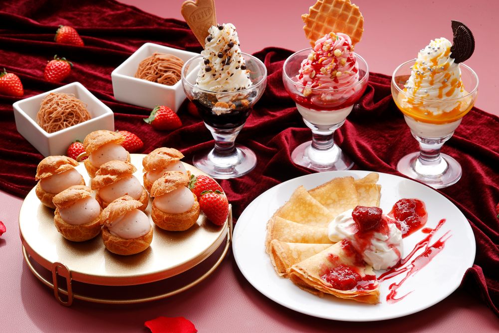 スイーツブッフェ「ストロベリーホリック」イメージ