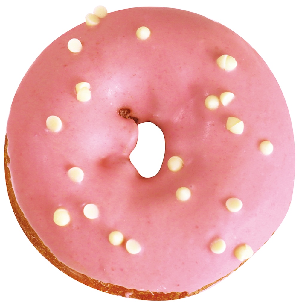 「milkyドーナツ（苺チョコ）」税込み238円