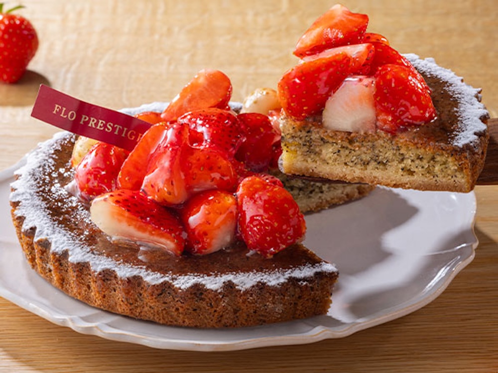 1月5～1月7日限定の「苺づくしのタルト～紅茶ダマンド～」イメージ