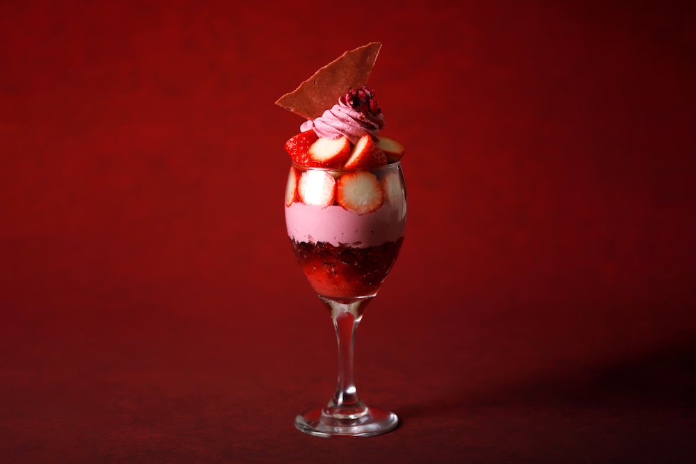 「苺パフェ・ベリー」1,880円