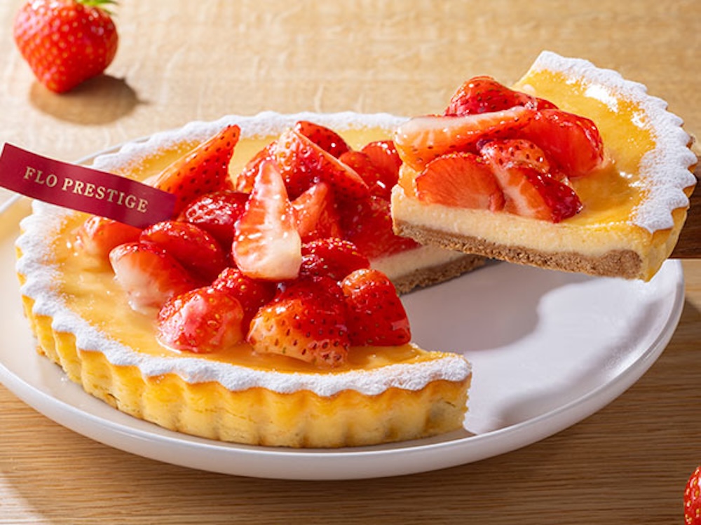 1月15～1月17日限定の「苺づくしのタルト～チーズ～」イメージ