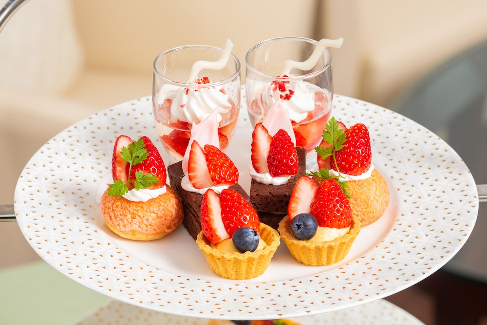 「ストロベリーアフタヌーンティー」税込み5,000円（サービス料含む）