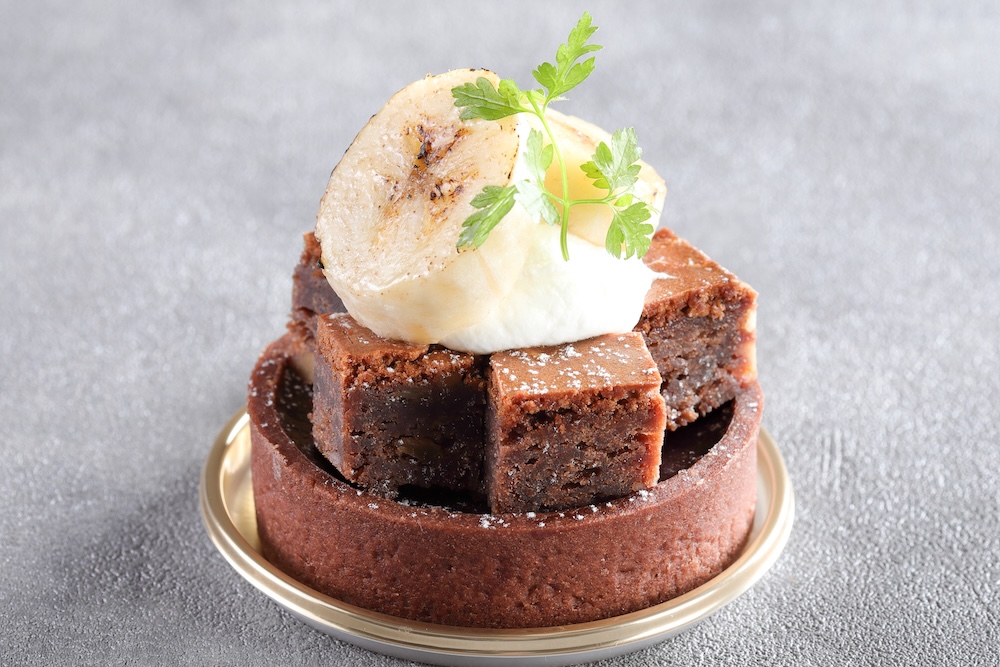 「タルトショコラバナーヌ」税込み950円