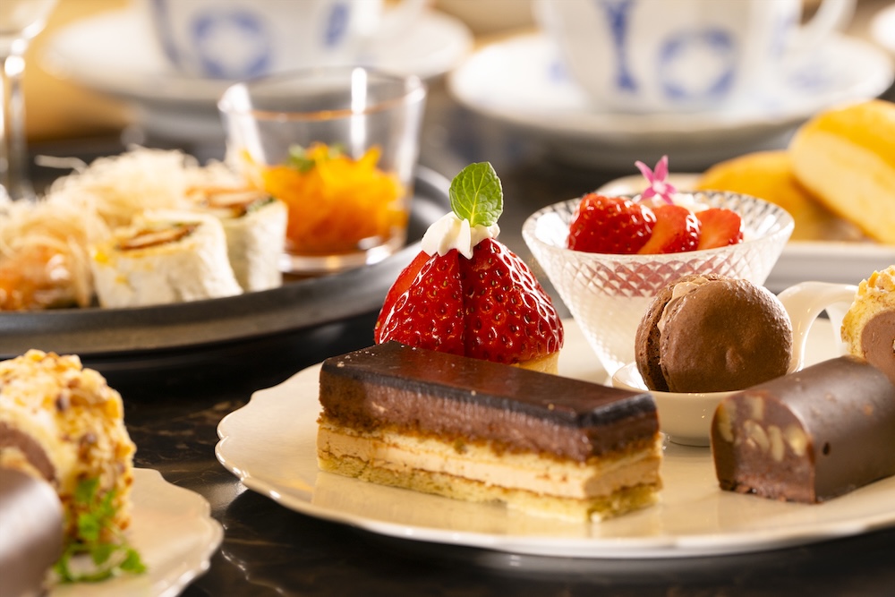 「苺とショコラのアフタヌーンティー」イメージ