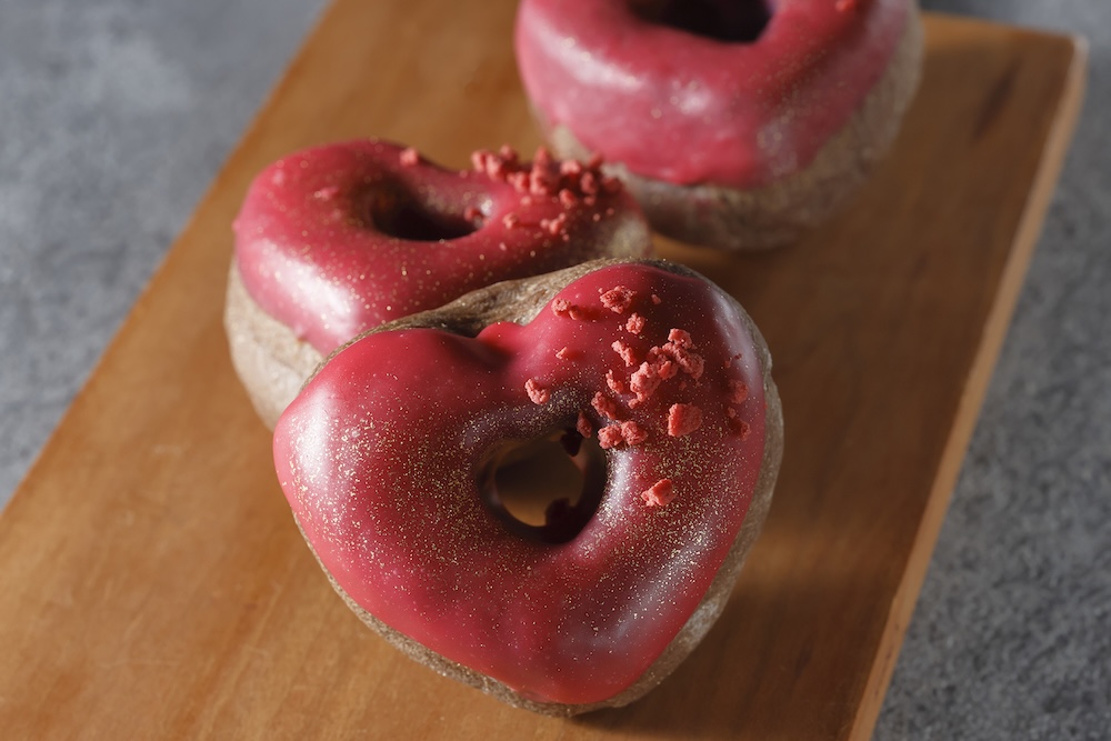 「クランベリードーナツ」税込み350円