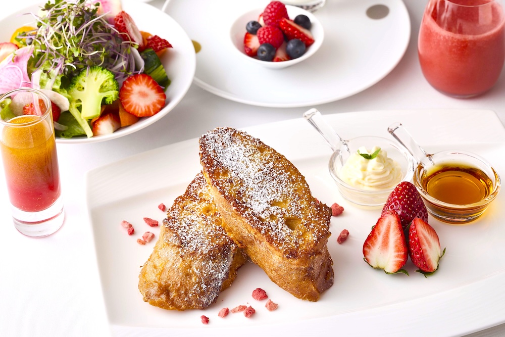 「苺のブレックファースト」付き宿泊プランのイメージ