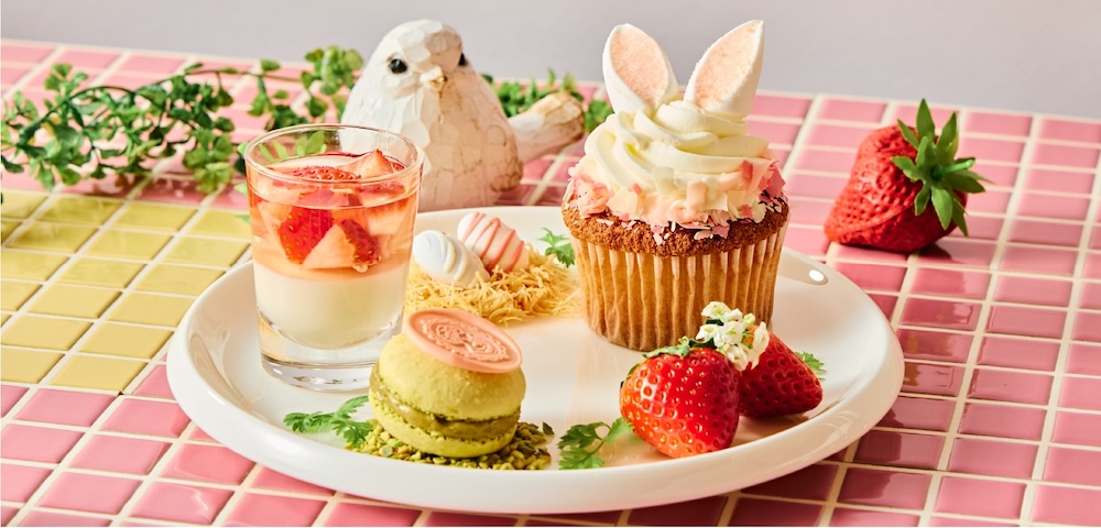 「ノスタルジックいちごアフタヌーンティー」イメージ