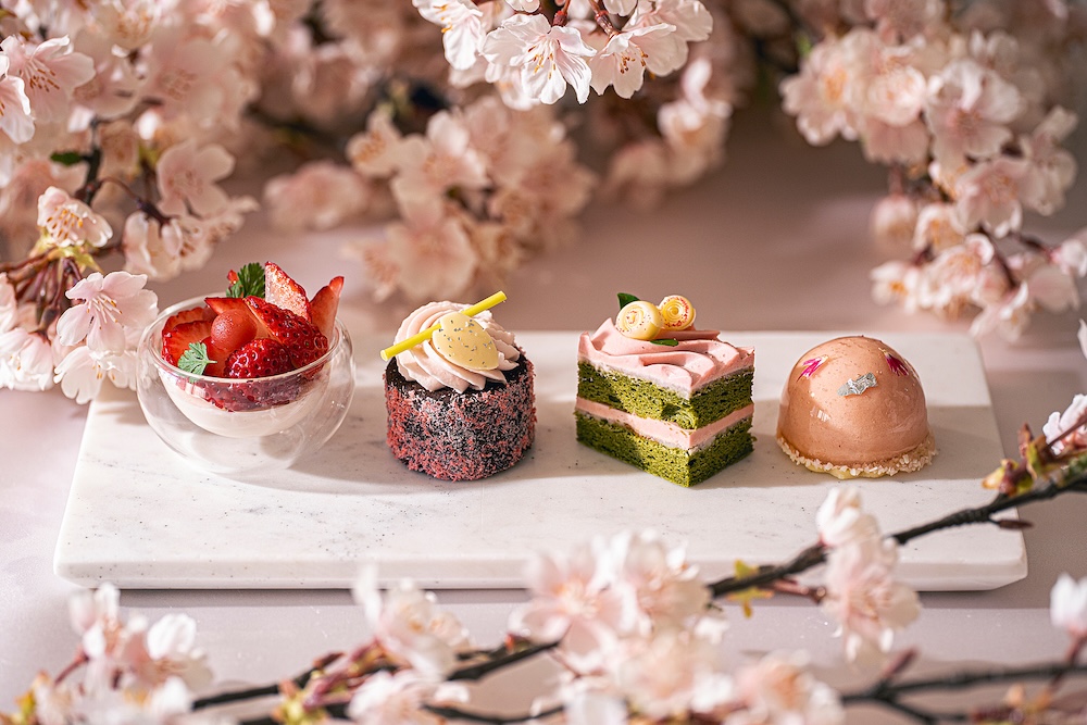 春季限定アフタヌーンティー「桜＆ストロベリー」イメージ