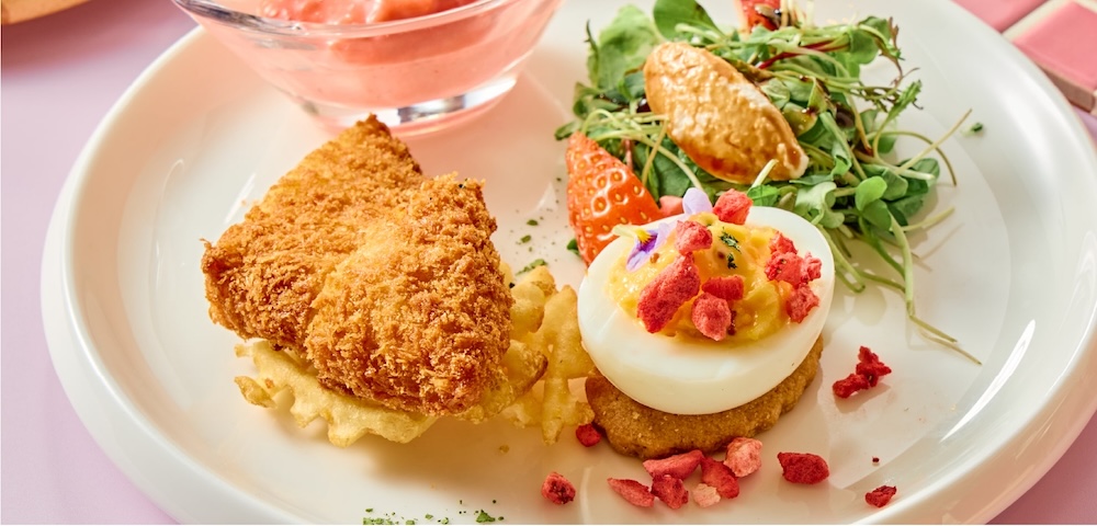 「ノスタルジックいちごアフタヌーンティー」イメージ