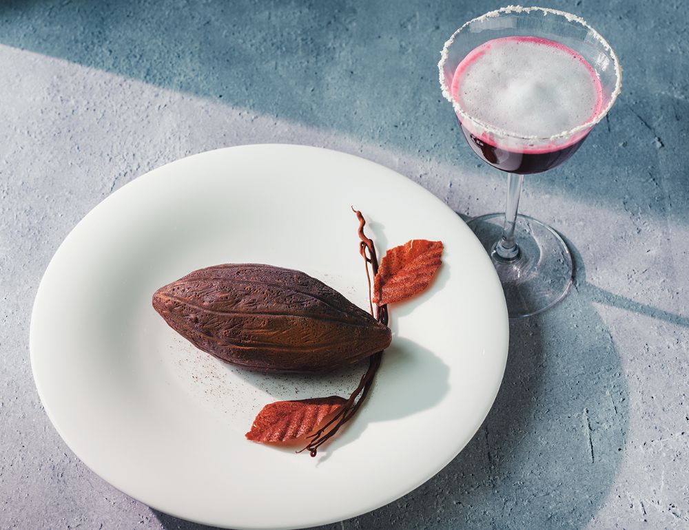 「Dining33」より販売される「ソンポーソンカカオ（100％Cacao）」4,000円（別途ドリンク）