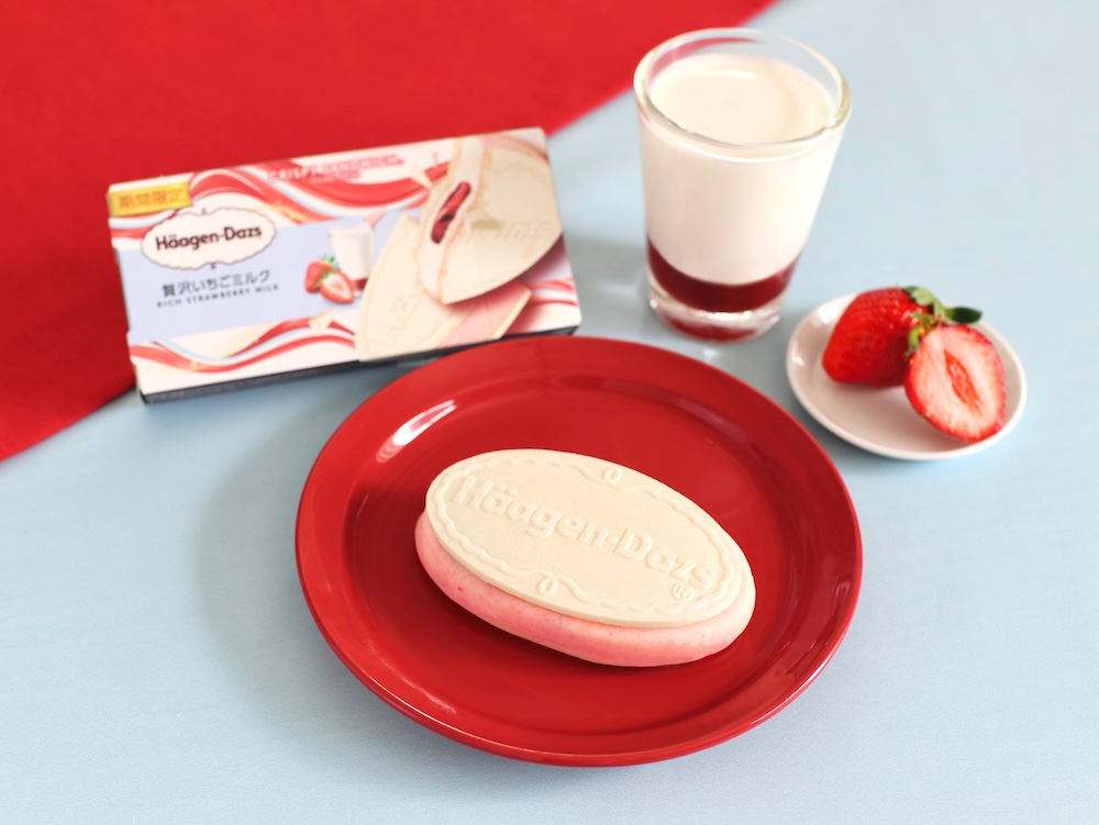 クリスピーサンド「贅沢いちごミルク」イメージ