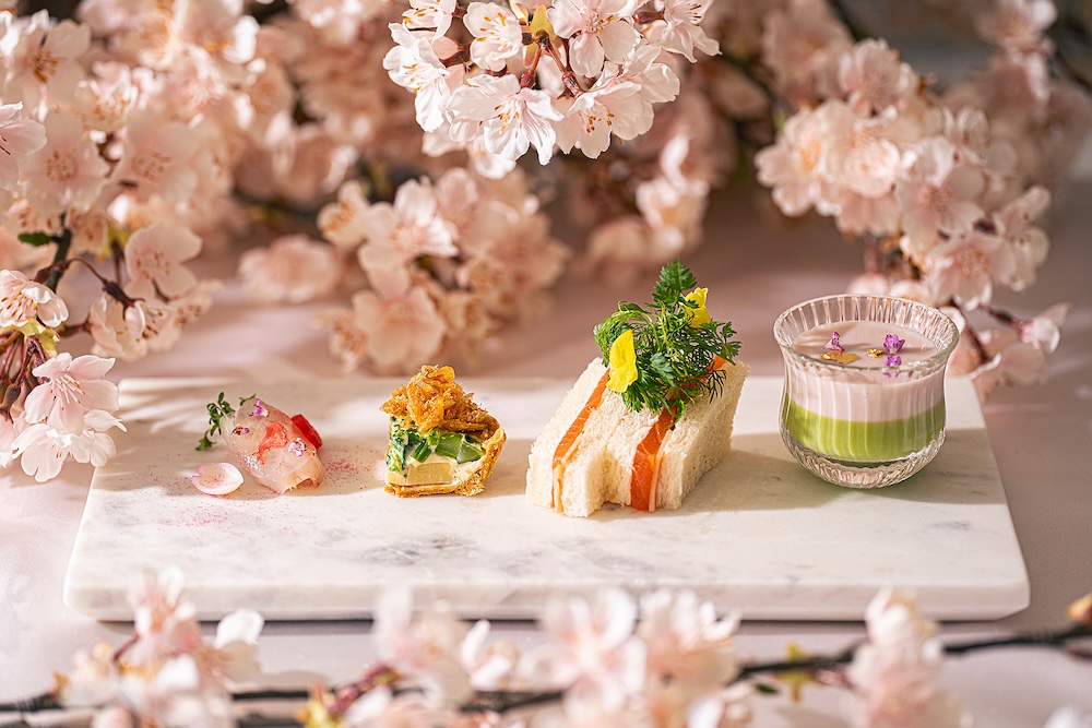 春季限定アフタヌーンティー「桜＆ストロベリー」イメージ