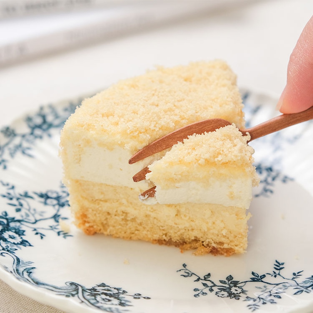 「2種類のくちどけ楽しむチーズケーキ」イメージ