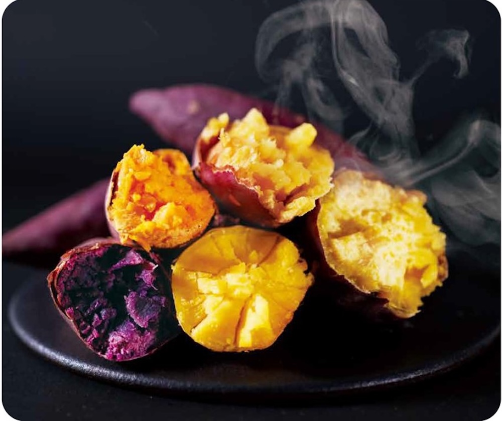 「OIMOcafe」「富の川越いも」の「やきいも（100g）」324円