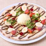 「カプリチョーザ」の「ドルチェピザwithヌテラonアイス」税込み1,180円