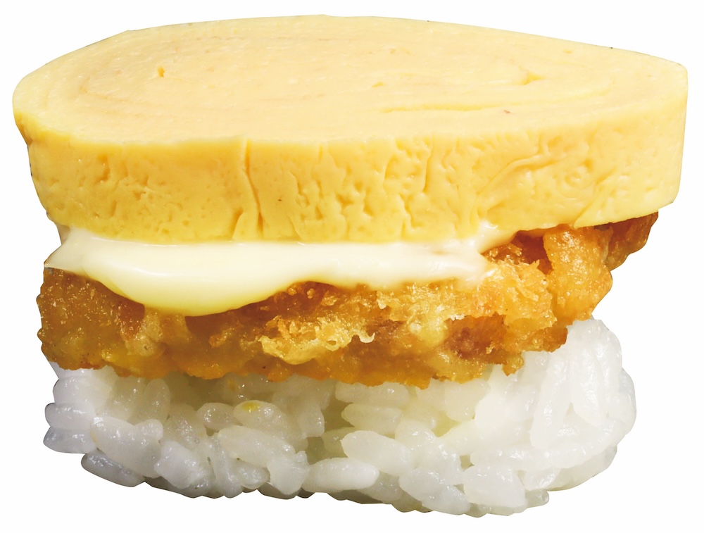 「にゃんごろスシサンド」250円（中身）