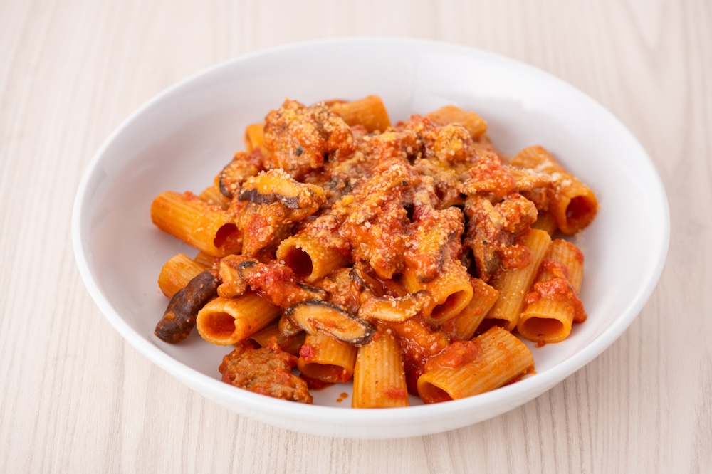 　「自家製サルシッチャのマリナーラリガトーニ」税込み2,500円