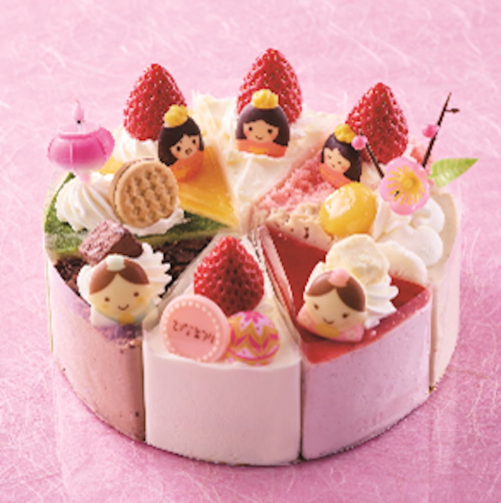 2月15日〜3月3日に販売される「桃の節句 アソートデコレーション」税込み4,220円
