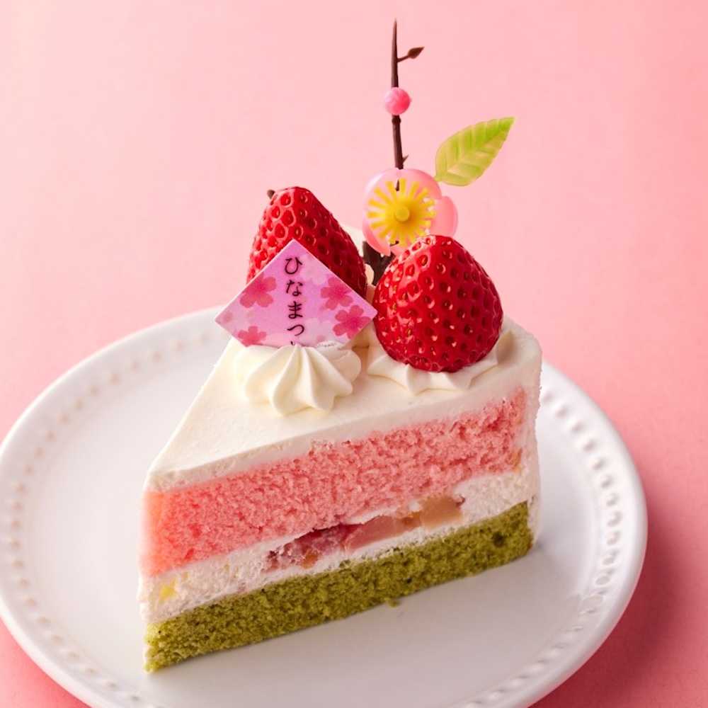 2月15日〜3月3日に販売される「桃の節句 苺のトルテ」税込み410円