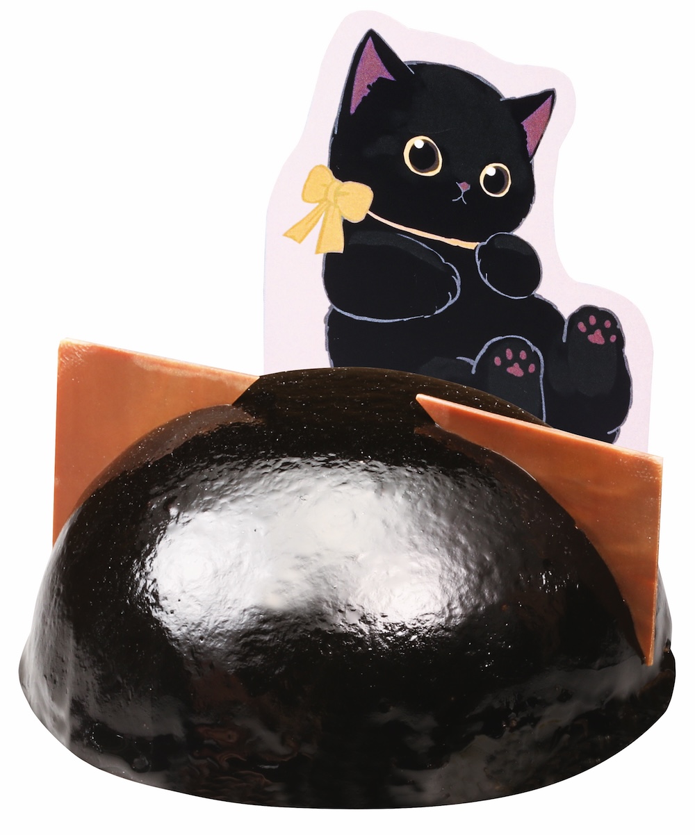 「くろにゃんチョコケーキ」480円