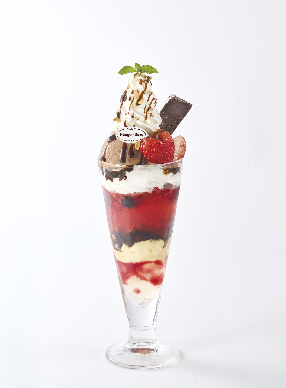 「ハーゲンダッツといちごのチョコパフェ」税込み1,209円