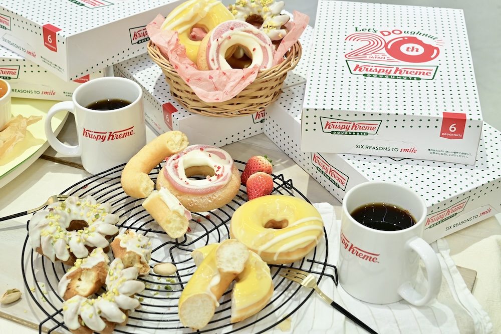 春季限定の新作ドーナツ3種のイメージ