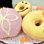 「Happy flowers」ドーナツ2種のイメージ