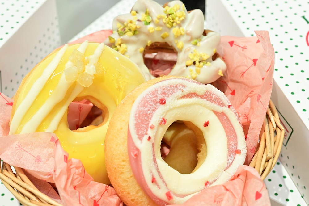 春季限定の新作ドーナツ3種のイメージ