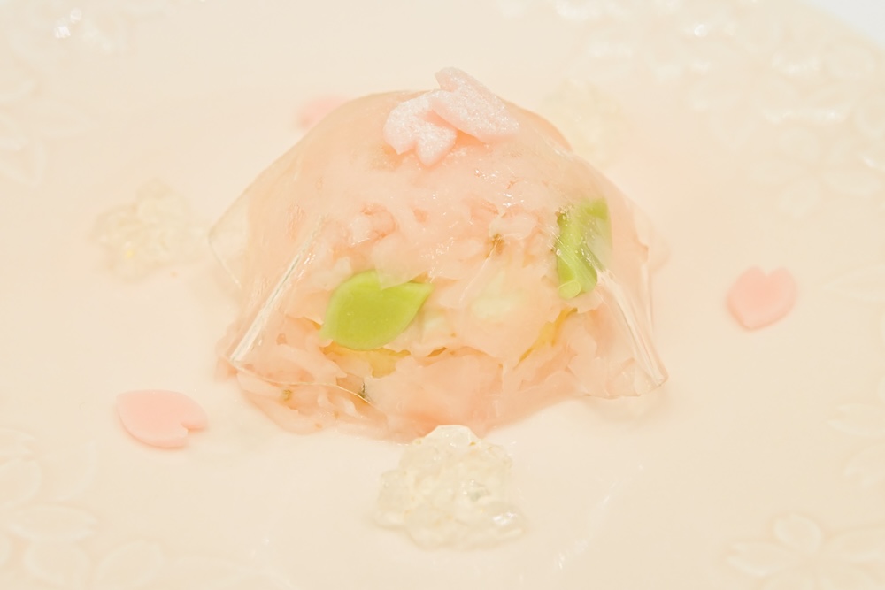 「茶のちもと」の各日20食限定「春の姫」ドリンク付き・1,400円