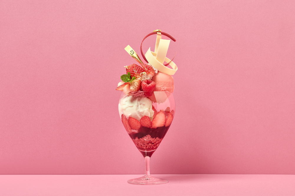 3月14日まで販売される「パティスリーアンドカフェ デリーモ」の「イチゴホリック」税込み3,498円