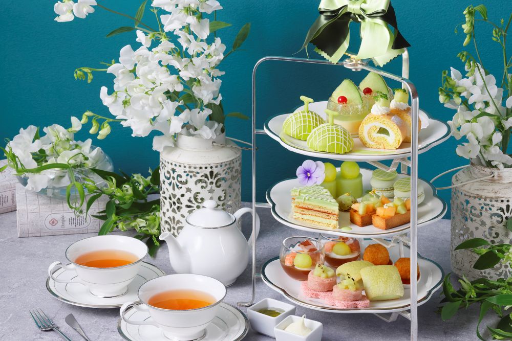 「マスクメロンアフタヌーンティーセット～至福のひととき～」イメージ