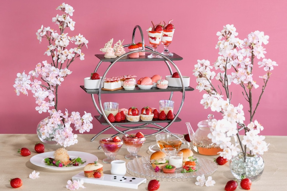 「Quattro Strawberry Afternoon Tea Set ～春めくストロベリー～」イメージ