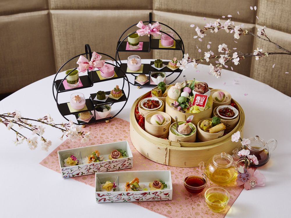 「お花見チャイニーズアフタヌーンティー」イメージ