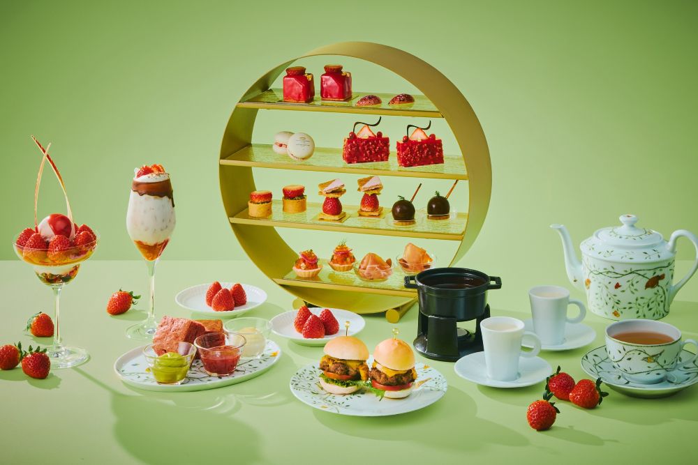 「Afternoon Tea “VOYAGE” La saison des Iga do-dan fraises」イメージ