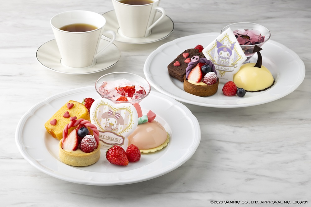 「サンリオキャラクタールーム」新デザートプレートのイメージ