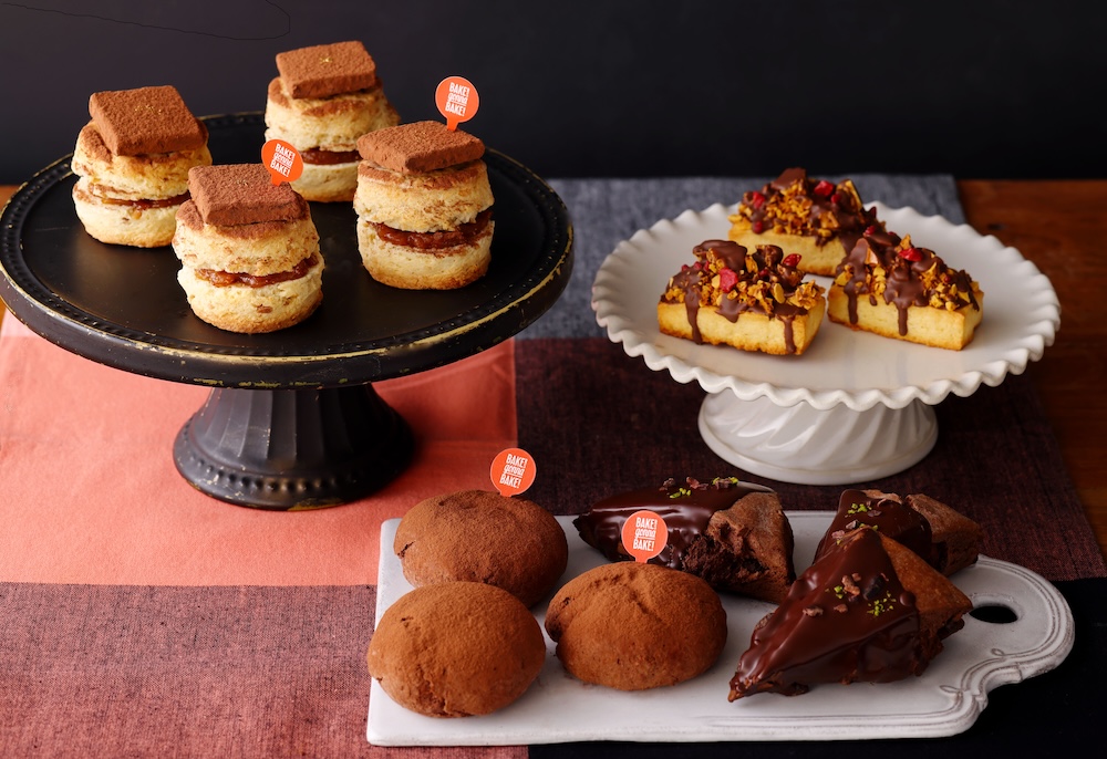 冬季限定メニュー第2弾のスコーン3種のイメージ